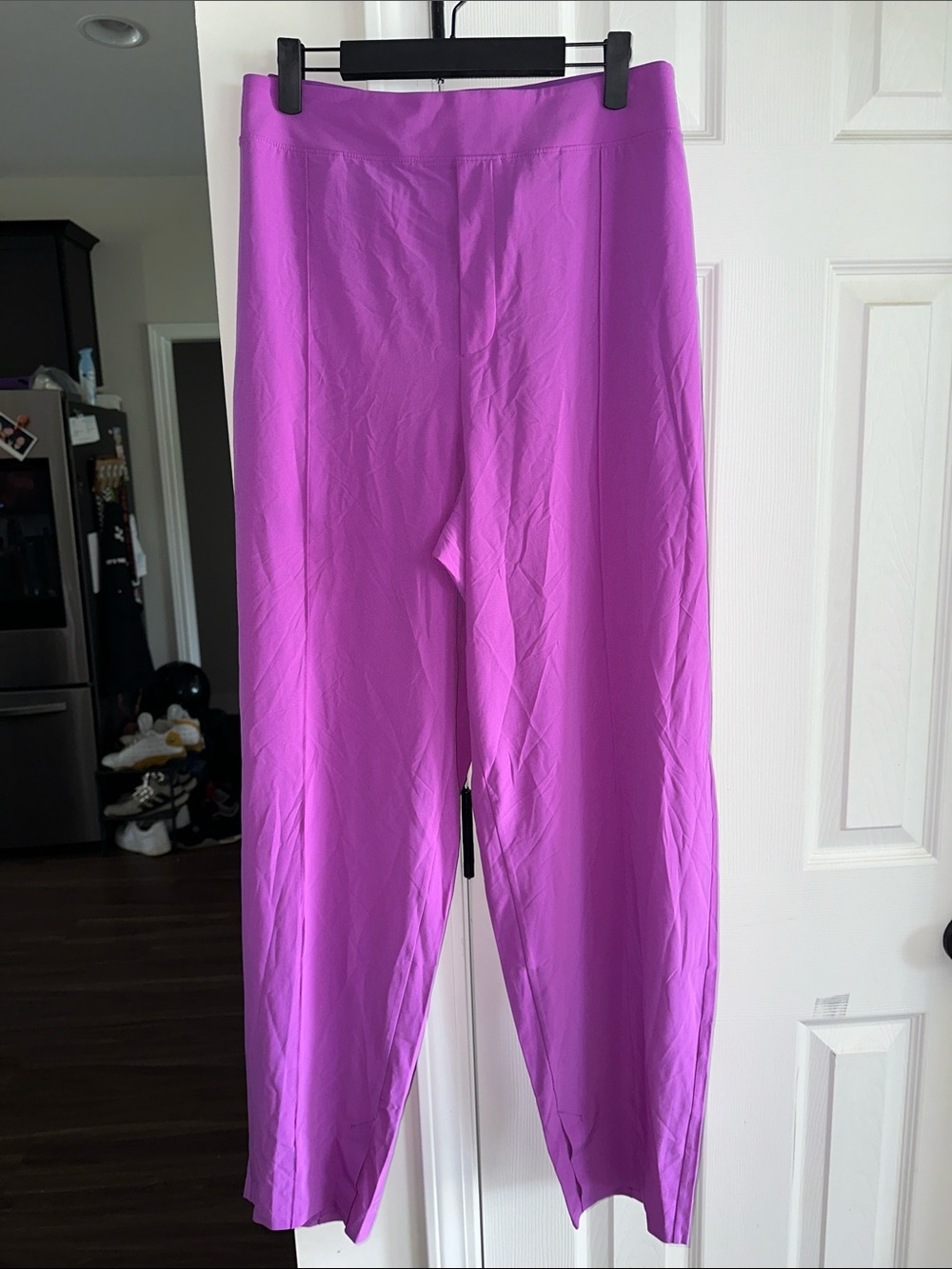 Athleta Vibrant Purple High-Rise Wide-Leg Pants